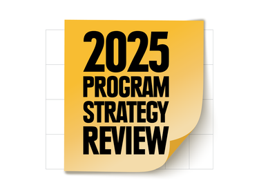 2025 Program Strategy Review 
