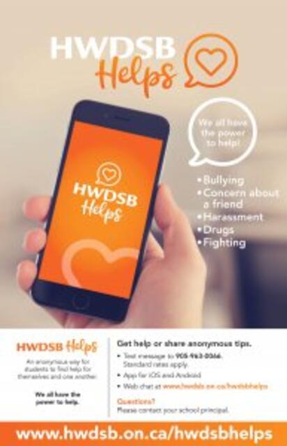 HWDSB Helps Poster