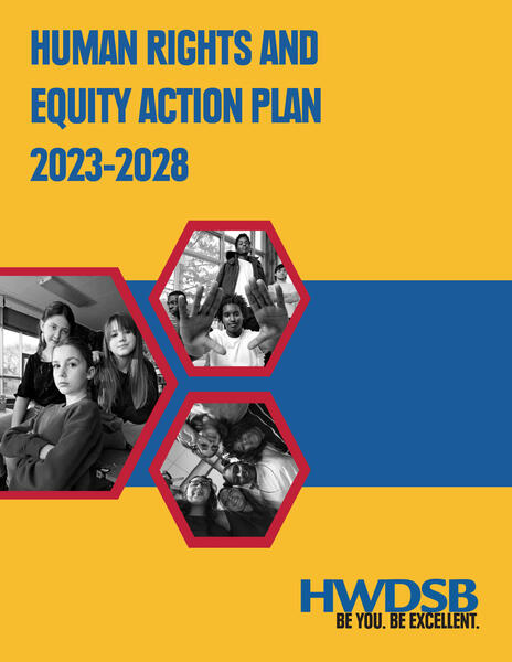 Human Rights and Equity Action Plan 2023-2026 poster